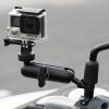 360 rotating motorcycle bike camera holder for gopro