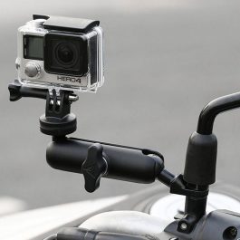 360 Rotating Motorcycle Bike Camera Holder For GoPro