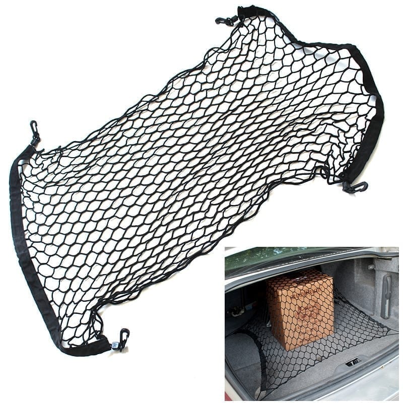 Trunk luggage, storage cargo, organiser elastic net