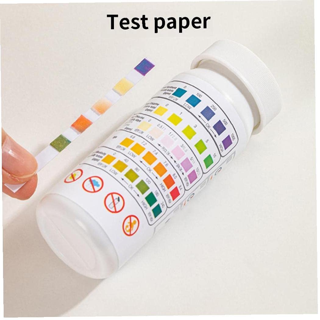 Ph test strips, swimming pool and spa water quality test