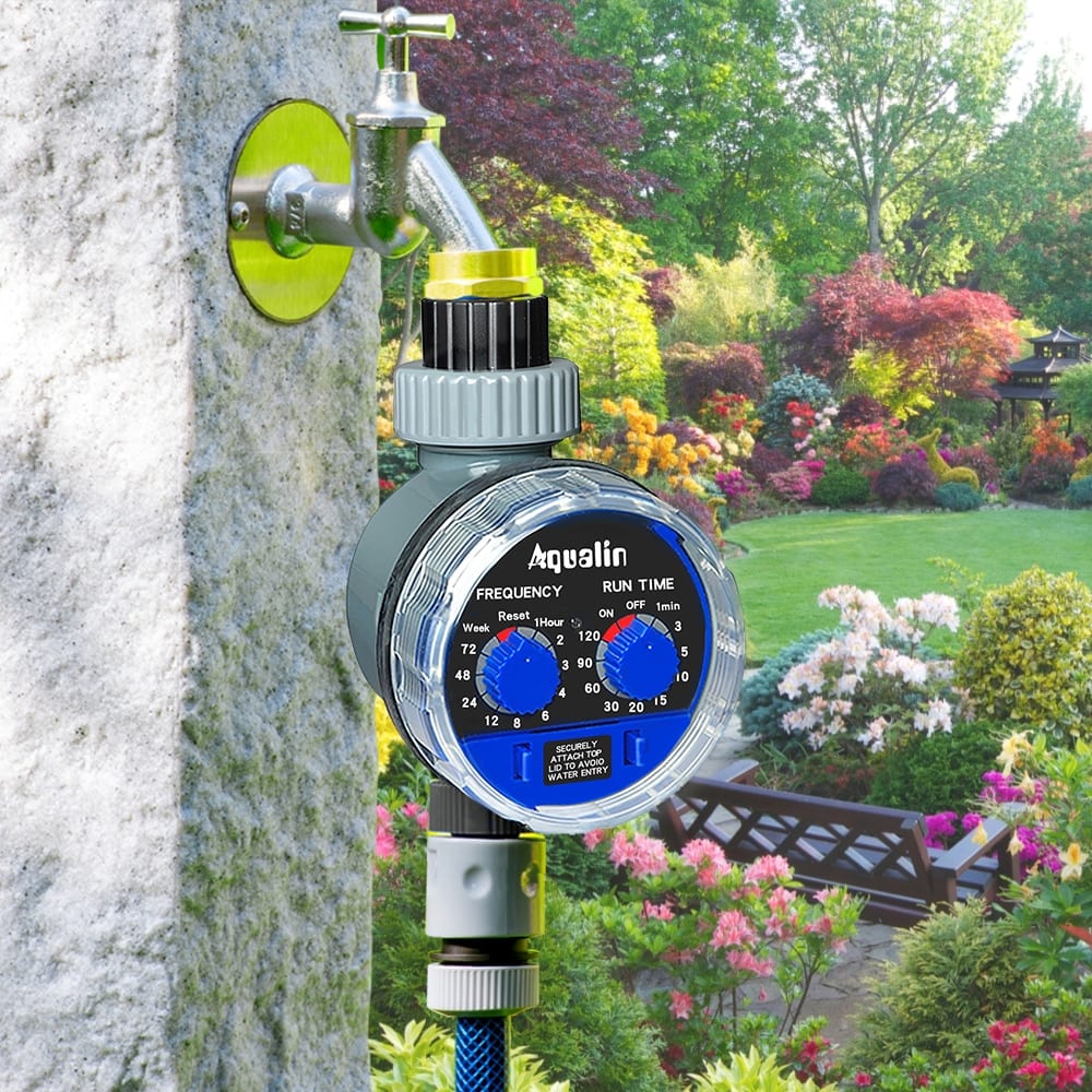 Garden water timer, ball valve automatic, electronic watering timersystem #21035