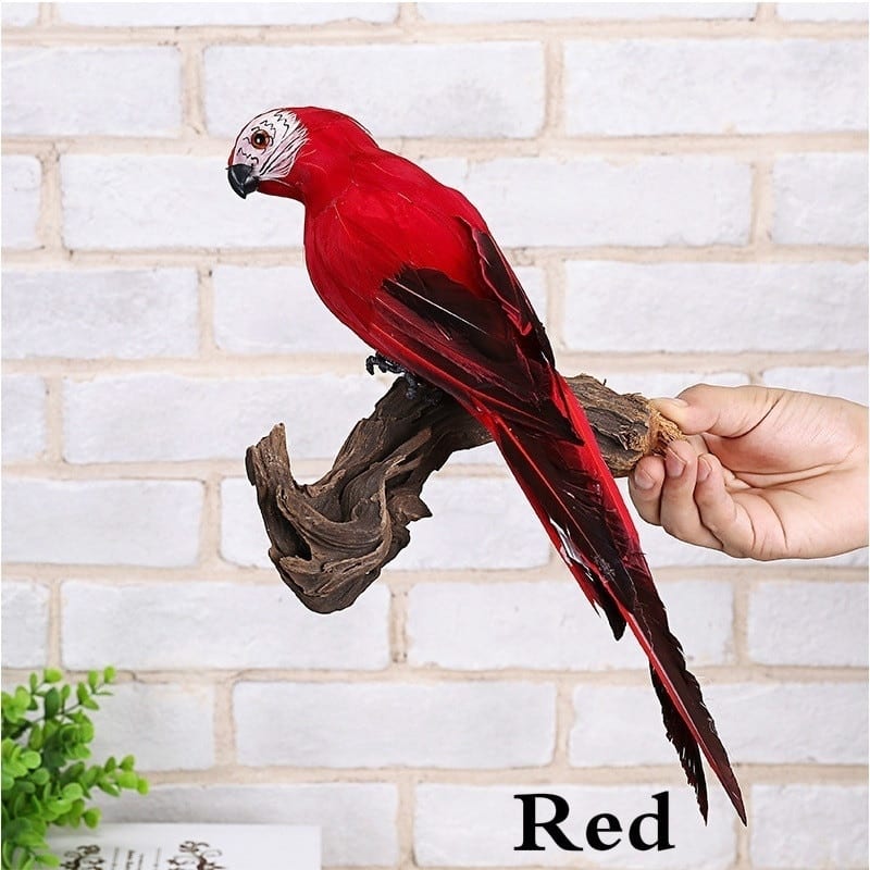 25/35cm handmade simulation parrot