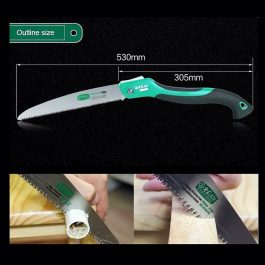 LAOA Camping Foldable Saw, Portable Secateurs Gardening, Pruner 10 Inch Tree Trimmers