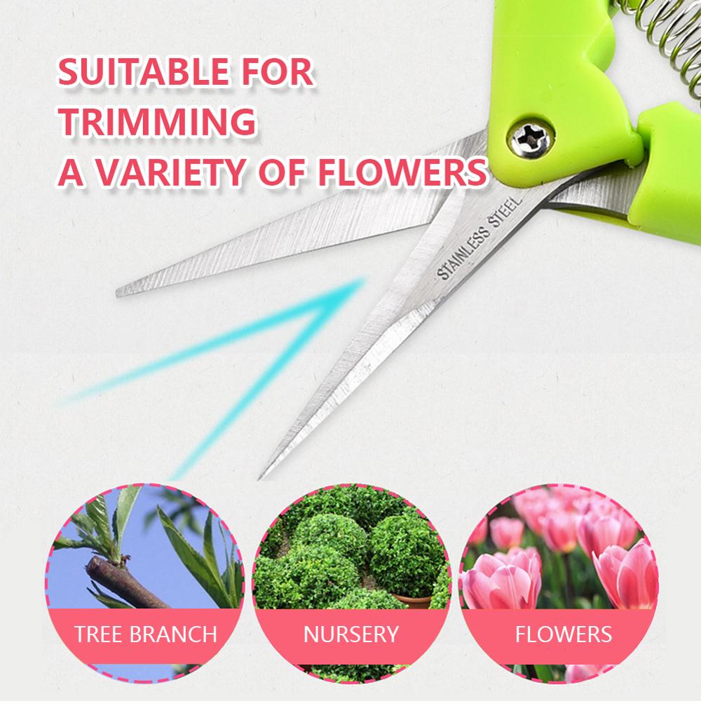 Garden pruning shears, orchard picking scissors potted trim