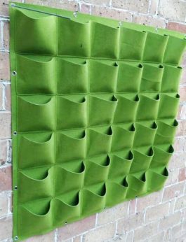 9/18/36/64 Pockets Green, Grow Bags Planter Vertical Garden