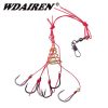 2pcs high carbon fishing hooks, spherical feeder bomb proof hanging