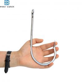 Easy Catch size 18/0, Stainless Steel Fishing Hook, shark and Tuna Large Strong Thick