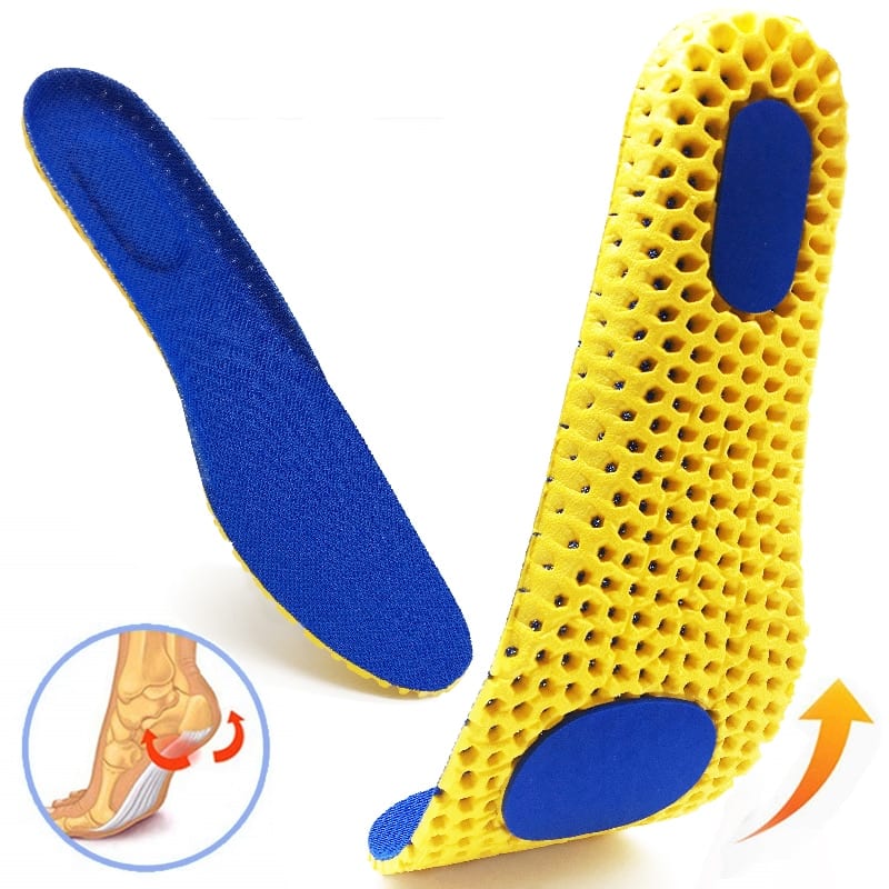 Memory foam insoles for shoes, sole mesh, breathable cushion