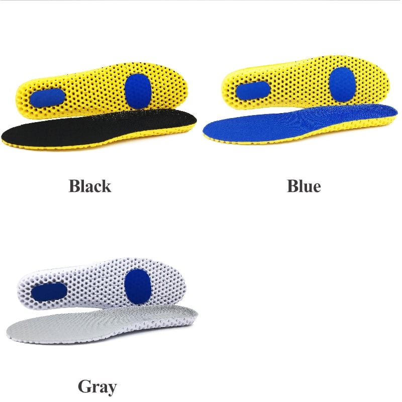 Memory foam insoles for shoes, sole mesh, breathable cushion
