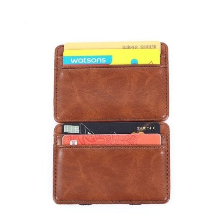 Fashion men slim wallet, ultra thin, cash and card holder