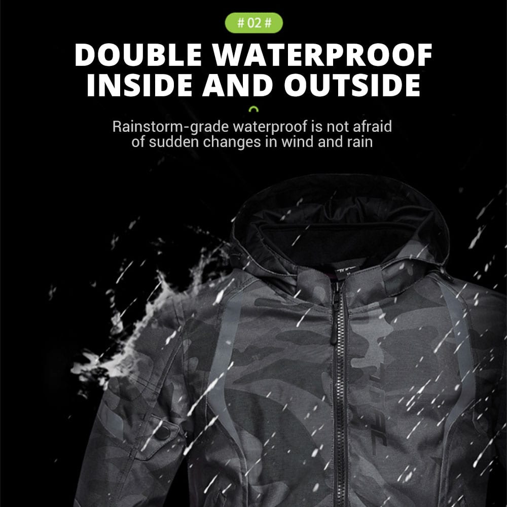 Herobiker motorcycle jackets, men motorbike riding waterfroof, four seasons