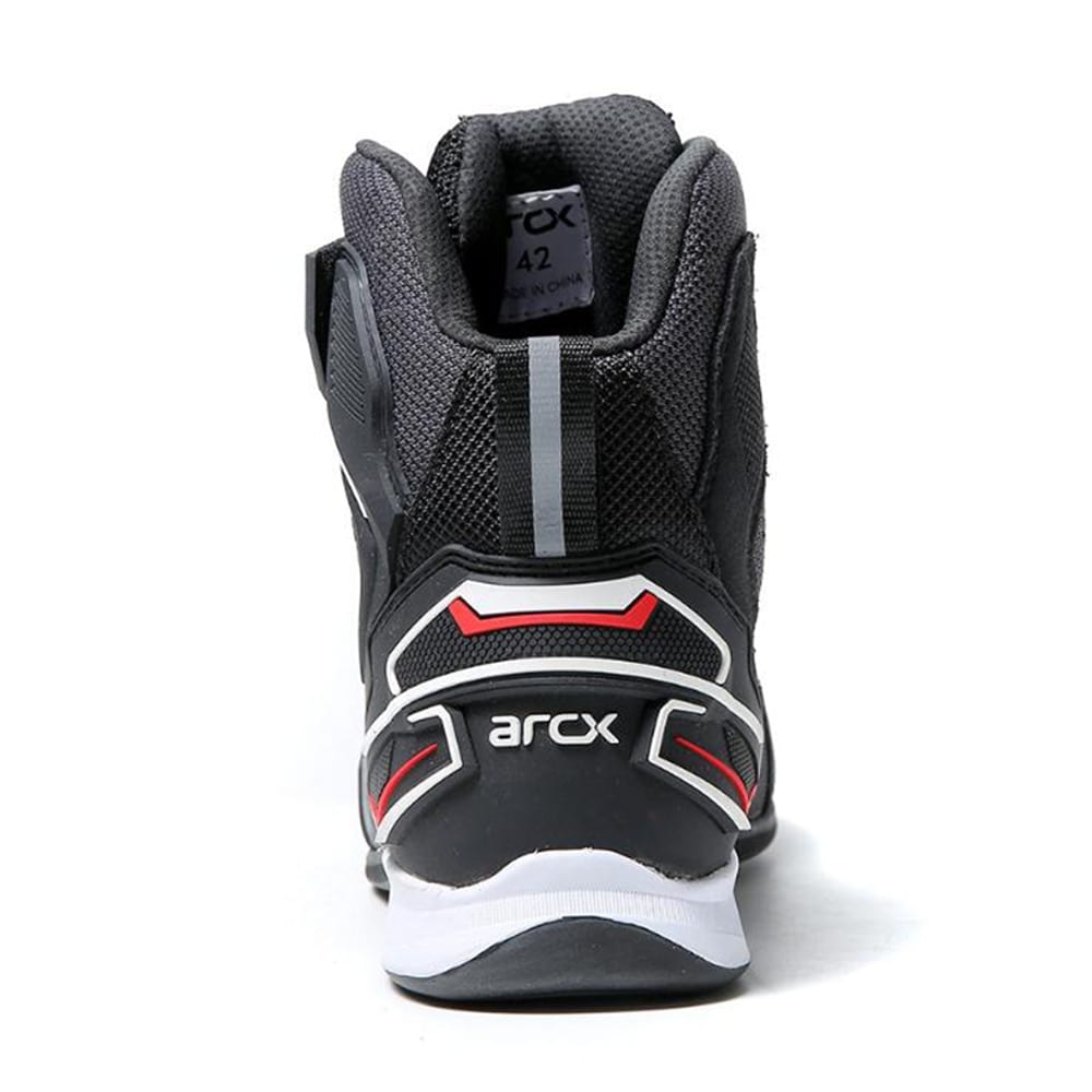 Motorcycle boots, botas moto, men shoes ankle with tuning knob