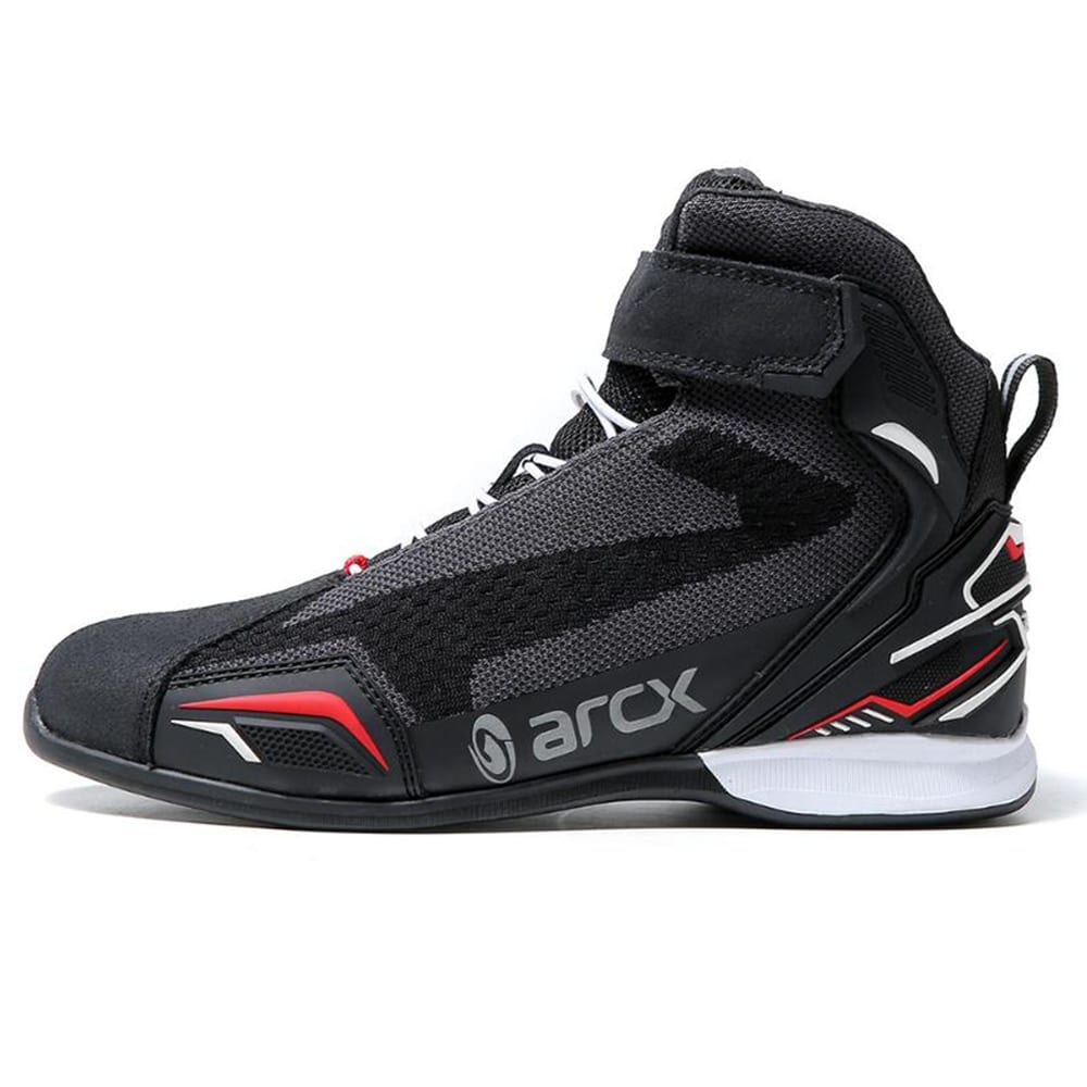 Motorcycle boots, botas moto, men shoes ankle with tuning knob