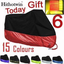 Motorcycle cover, universal Outdoor, UV Protector All Season, waterproof Rain Dustproof cover