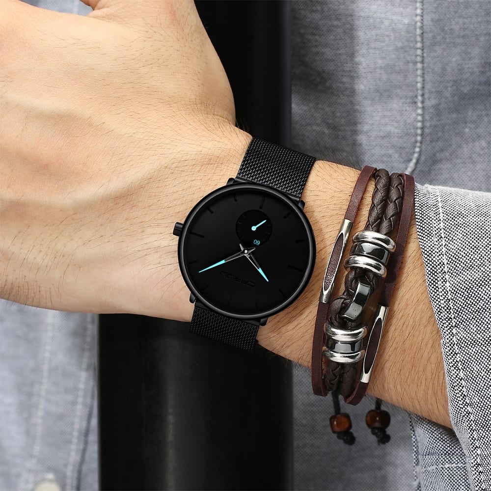 Crrju fashion, mens watches, top brand luxury quartz,waterproof sport watch