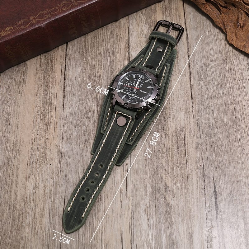 Jessingshow, men watch luxury wristwatch quartz, fashion blue glass punk style