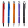100pcs/lot ballpoint pen, black blue ink, free custom logo