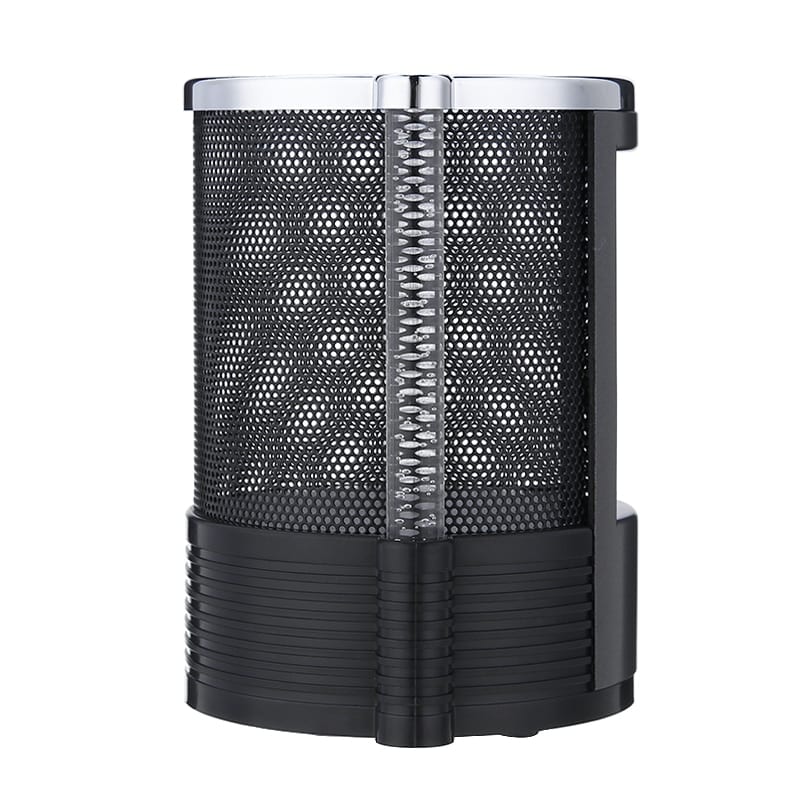 Digital lcd desk alarm clock, pen holder with led light