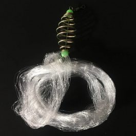Copper fishing net, fishing net with glowing beads