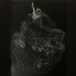 Copper fishing net, fishing net with glowing beads