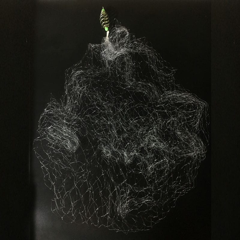 Copper fishing net, fishing net with glowing beads