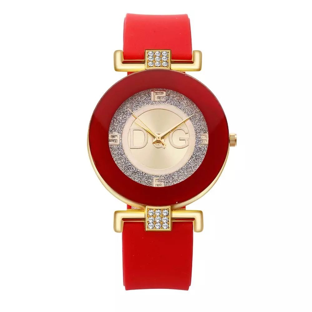 Reloj mujer, women ‘s watches, brand luxury, fashion quartz ladies, silicone matte