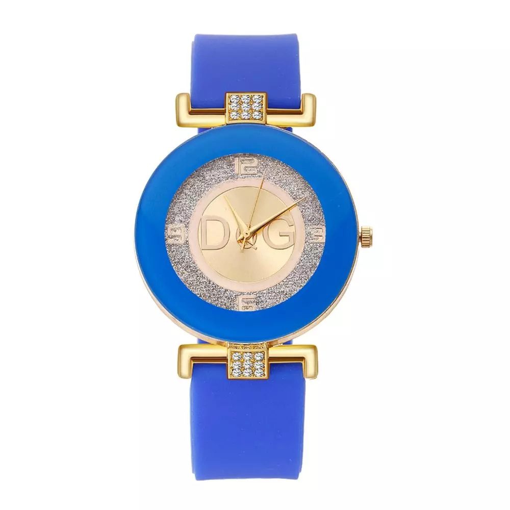 Reloj mujer, women ‘s watches, brand luxury, fashion quartz ladies, silicone matte