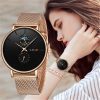 Lige new women luxury brand watch, waterproof wristwatch, female fashion casual watches