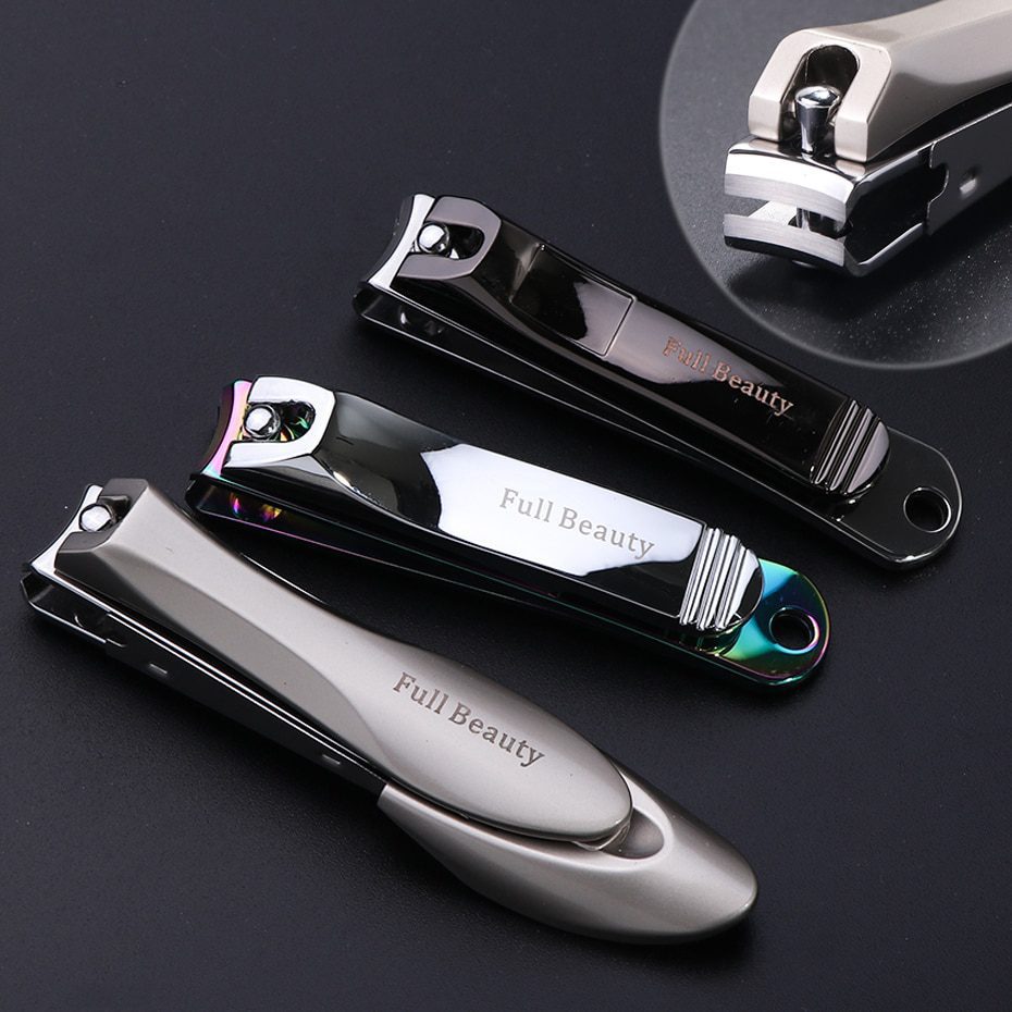 1pcs stainless steel professional nail clippers, remover dead skin trimmer