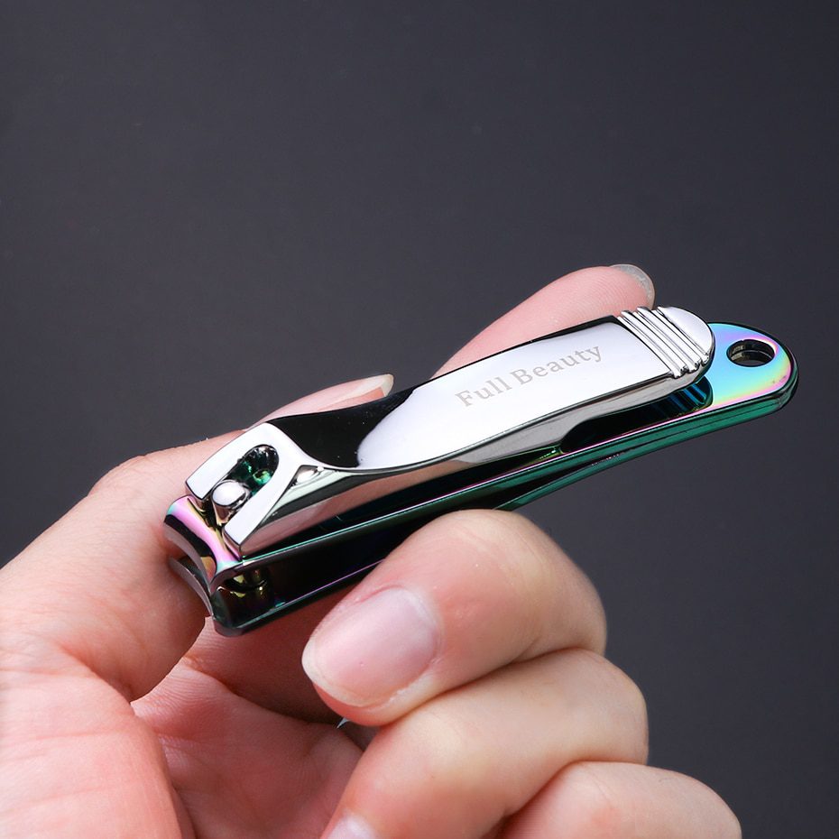 1pcs stainless steel professional nail clippers, remover dead skin trimmer