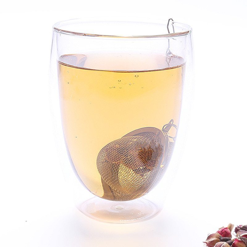 5 size stainless steel tea infuser, sphere locking spice, tea ball strainer