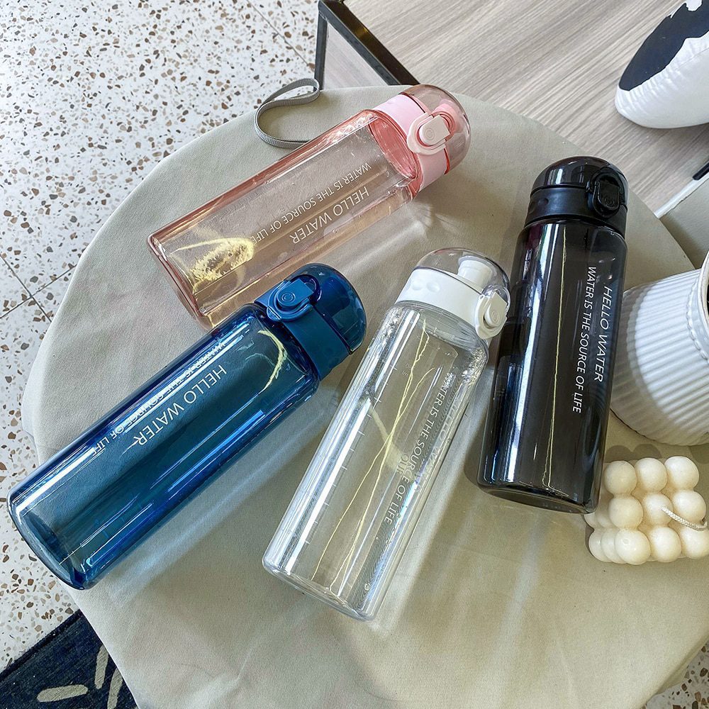 Water bottle sport 780ml, plastic portable water bottle