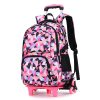 Backpacks child school, bags for teenage girls boys waterproof school backpack, kids travel wheeled bag