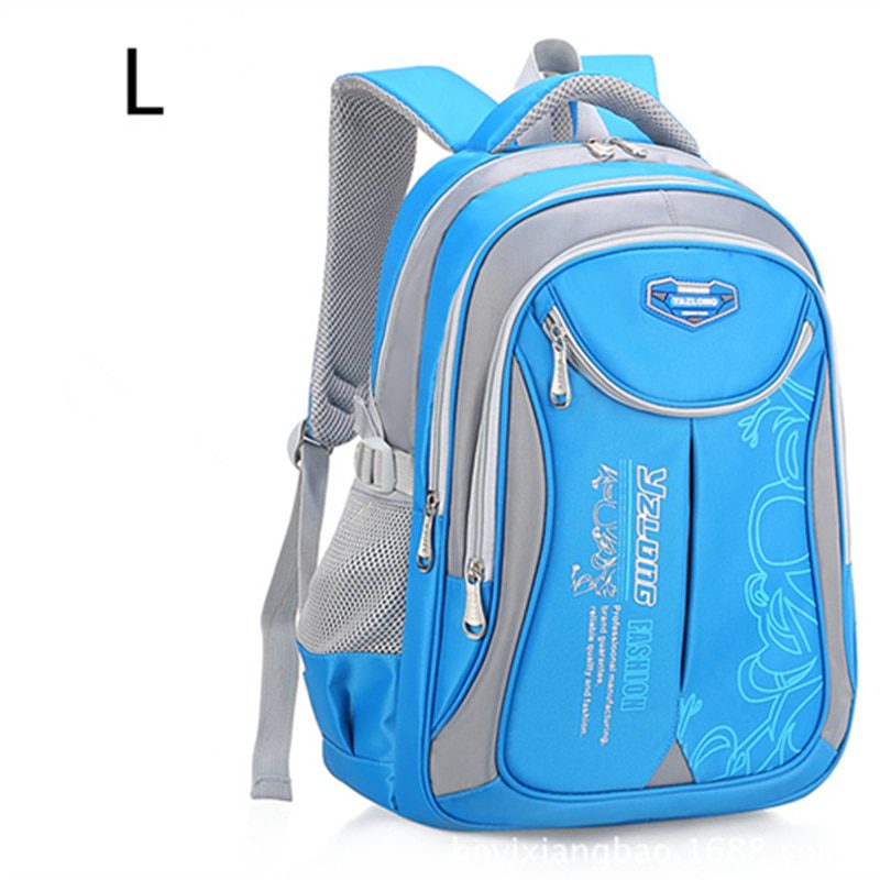 Orthopedic backpack, primary school bags for boys girls kids travel backpacks waterproof schoolbag book bag