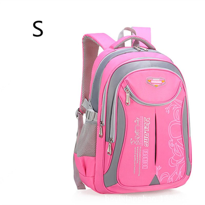 Orthopedic backpack, primary school bags for boys girls kids travel backpacks waterproof schoolbag book bag