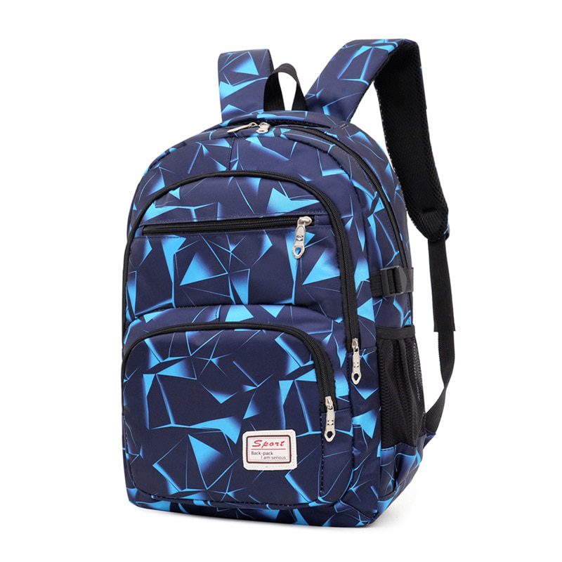 3pcs/set male backpacks high school bags for women, boys one shoulder, big student travel bag, men school backpack