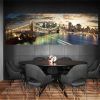 Brooklyn bridge night landscape, canvas paintings on the wall