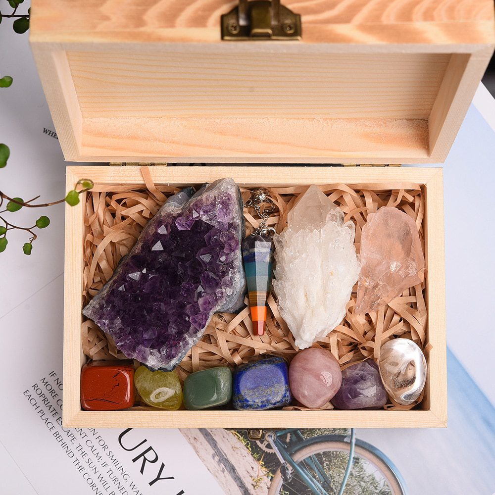 11pc natural amethyst, cluster quartz crystal, mineral specimen, healing stones, seven chakras therapy stone