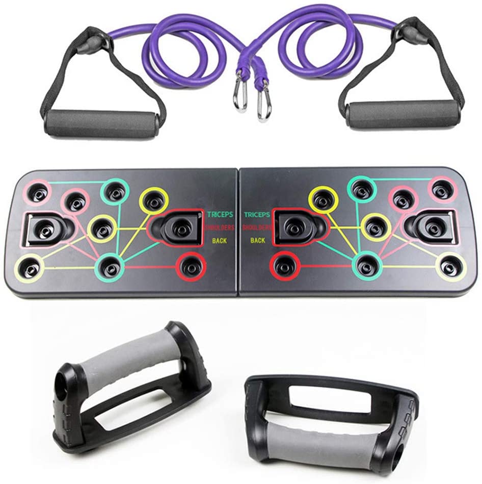 Push up rack board 9 in 1, body building, fitness exercise