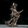 Mgt nordic modern minimalist, personality witch statue