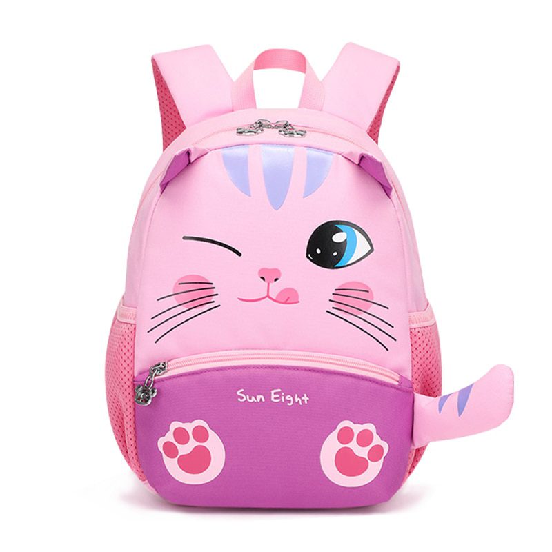 Hot 3d cartoon backpacks, kindergarten schoolbag, girls bags