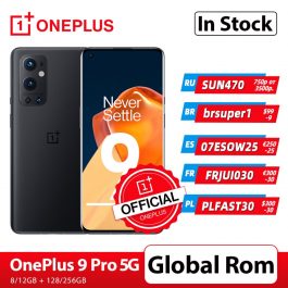 OnePlus 9 Pro – International version, 5G, 8GB, 128GB, 888 120Hz Fluid Display 2.0 Hasselblad 50MP Ultra-Wide