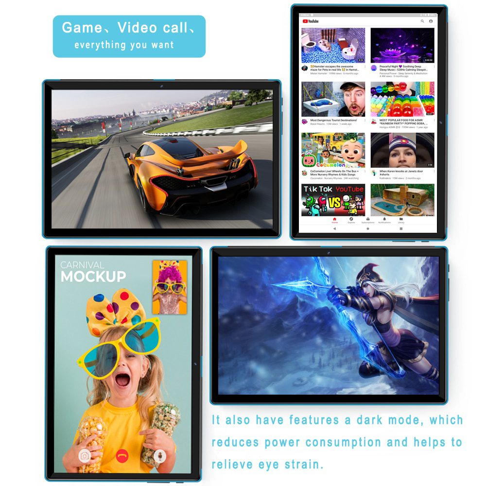 Tablet 10.1, android 9.0, octa core, 3g 4g, phone call gps wifi bluetooth