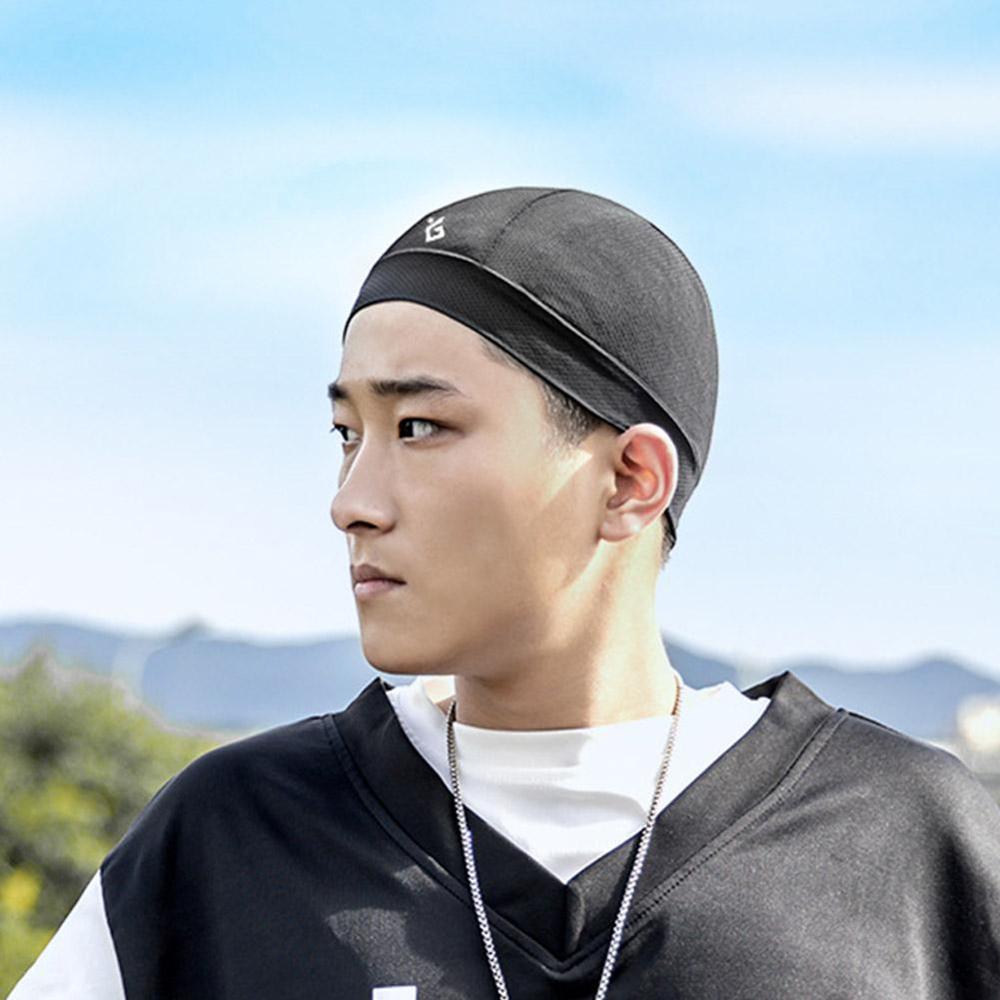 Breathable thin mesh anti-sweat hat, under helmet lining caps