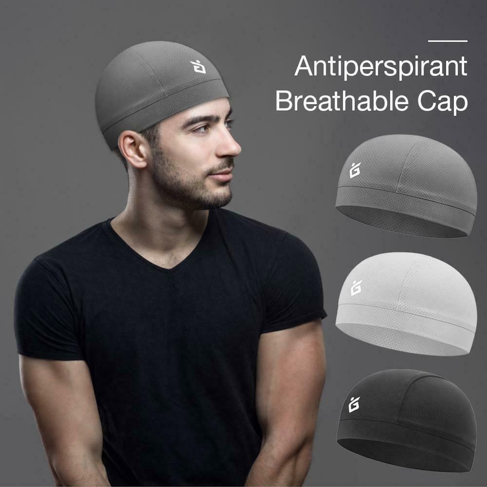 Breathable thin mesh anti-sweat hat, under helmet lining caps