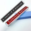 Creative 3d metal, limited edition badge, universal car sticker