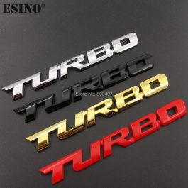New Car Styling, Turbo 3D Metal Chrome