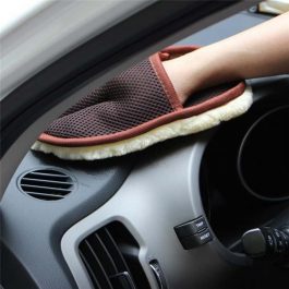 Car cleaning, Wool cashmere Washing Gloves
