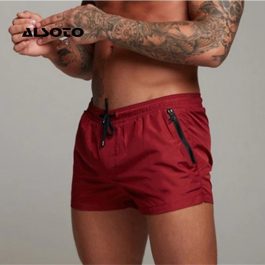 2021 New Mens Swimsuit Sexy Swimwear Men Swimming Shorts Men Briefs Beach Shorts Sports Suits Surf Board Shorts Men Swim Trunks
