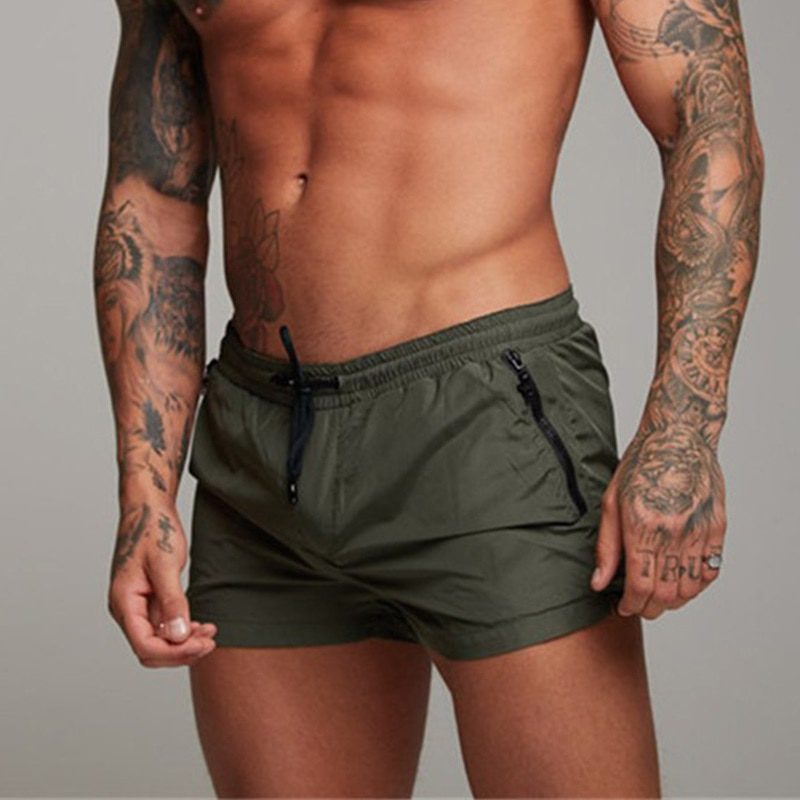 2021 new mens swimsuit sexy swimwear men swimming shorts men briefs beach shorts sports suits surf board shorts men swim trunks
